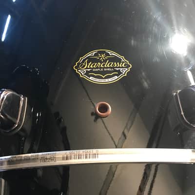 Tama Starclassic Maple 10, 12, 16, 22 Piano Black Drum Set w/Cases Made In Japan image 9
