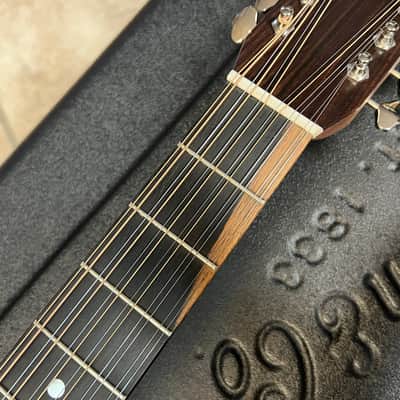 2025 CF Martin Grand J-28E DN Double Neck Acoustic-Electric Guitar Natural image 13