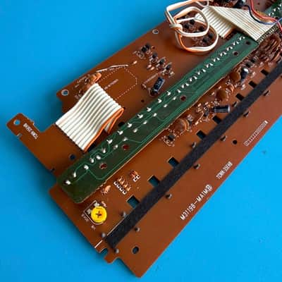 CASIO PT-87 Vintage Music Keyboard Part: Main PCB Board with Pads [M3119B-MA1M] image 6