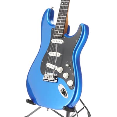 Fender American Ultra II Stratocaster, Ebony Fingerboard,  Noble Blue (N8)(31560) (31560) image 3