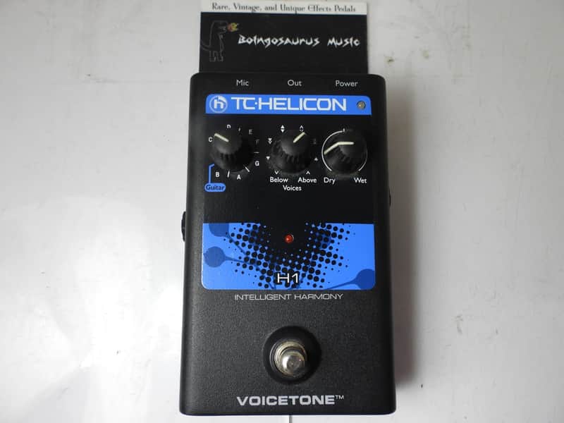 TC Helicon Voicetone H1 Intelligent Harmony Harmonizer Vocal Effects Pedal image 1