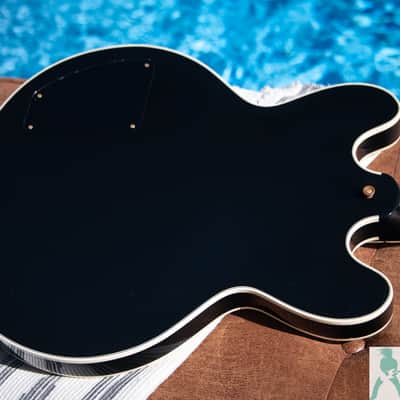 1996 Gibson ES-355 BB King Lucille - w Bigsby & Ebony Fretboard - TONS of MOJO - Pro Set Up w Perfect Action/Intonation! image 4