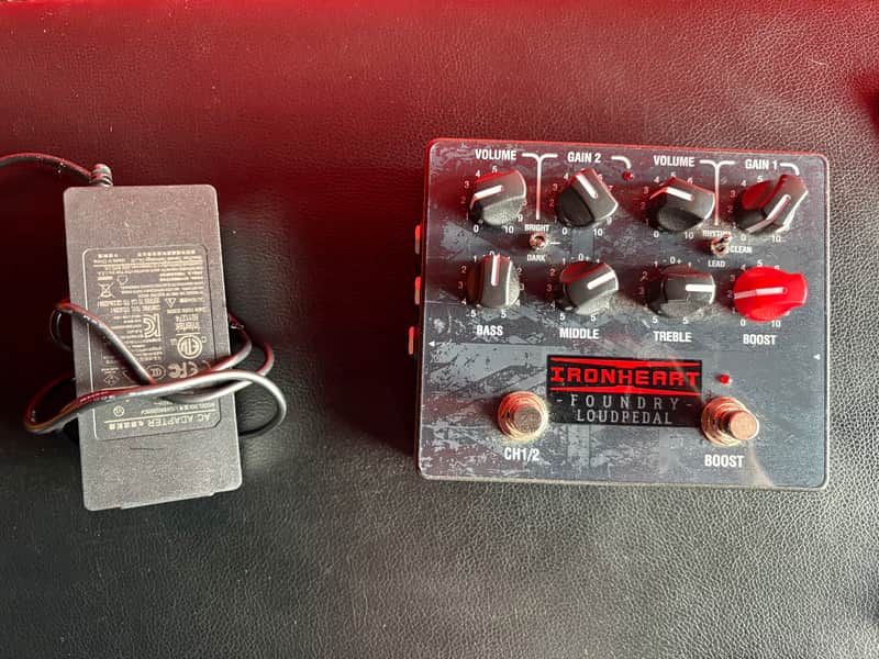 Laney Ironheart Foundry Loudpedal 2-Channel 60-Watt Guitar Amp Pedal 2023 - Present - Black image 1
