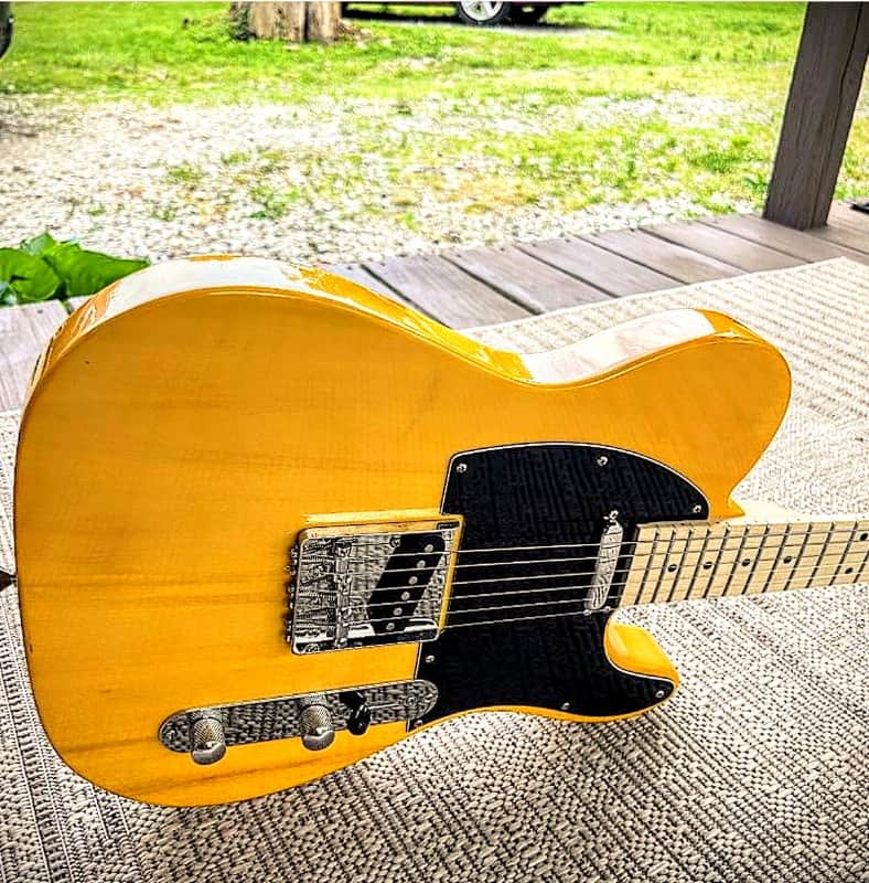 🎸T Style Electric Guitar +Soft Case/Gig Bag, Strap, Cable!🎸 image 1