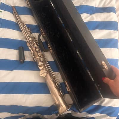 G. C. Conn New Wonder Series II 1927 Silver Immaculate silver plate . Fully serviced and regulated . Best sound image 12