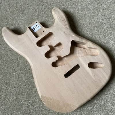 Strat Style Unfinished Basswood Guitar Body image 1