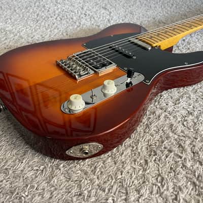 Fender Modern Player Telecaster Plus 2011 MIC HSS Honey Burst Maple Neck Guitar image 3