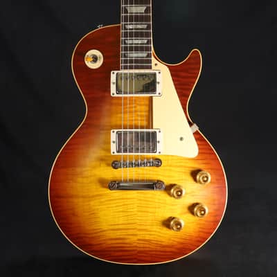 Gibson Custom Shop 1959 Les Paul Standard Reissue VOS Iced Tea Burst - LPR59VOITNH1 035 image 9