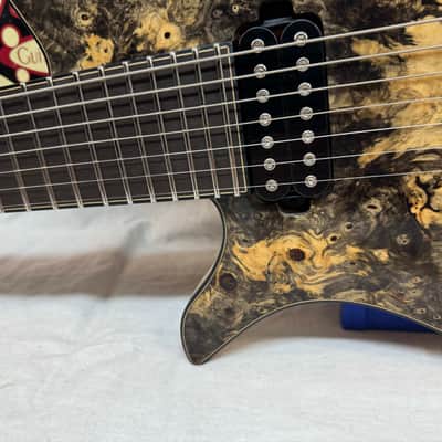 ViK Guitars Left-Handed Lefty Caprice 7 7-string Guitar with Case image 7