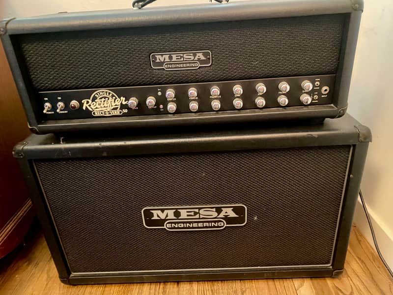 Mesa Boogie Single Rectifier Rect-o-Verb 2-Channel 50-Watt Guitar Amp Head image 1