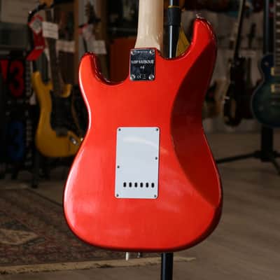 Fender Custom Shop '63 Stratocaster Deluxe Closet Classic - Rosewood Fingerboard AAA, Melon Candy Red image 6