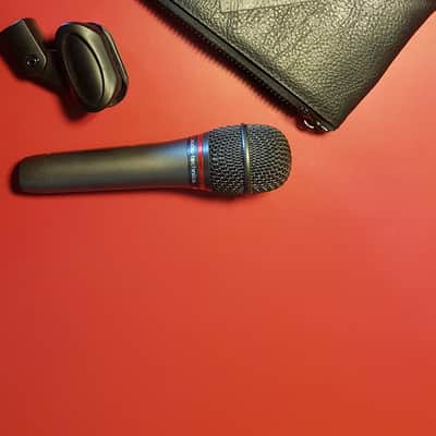 Audio-Technica AE6100 Handheld Hypercardioid Dynamic Mic 2010s - Black image 3