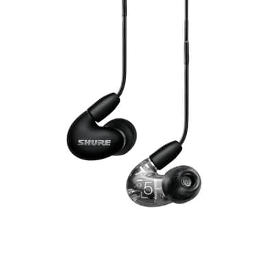 Shure SE53BABK+UNI 3BA Earphone,Black,W/Model:RMCE-UNI image 1