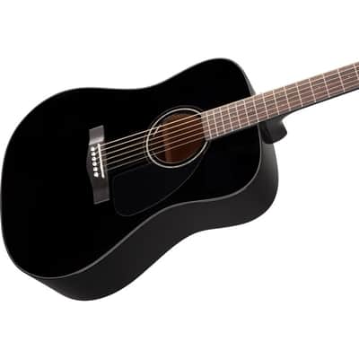 Fender CD-60 with Walnut Fretboard - Black image 4