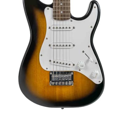 Fender Squier 3/4-Size Kids Mini Strat Electric Guitar - Sunburst image 4
