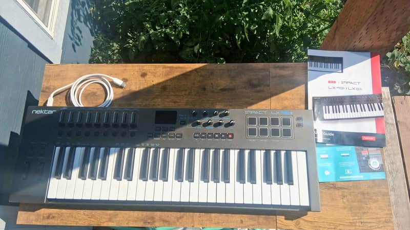 Nektar Impact LX49+ USB MIDI Keyboard Controller image 1
