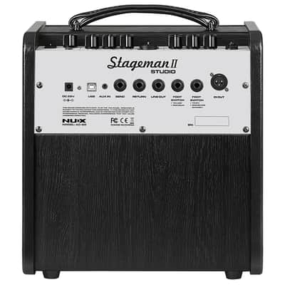 NUX Stageman AC-60 Acoustic Guitar Amp w/Drum Loop & Bluetooth image 8