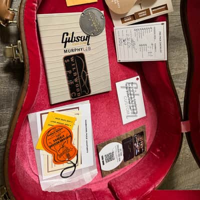 Gibson Custom Shop Wildwood Spec Murphy Lab 1956 Les Paul Goldtop Reissue Light Aged image 18