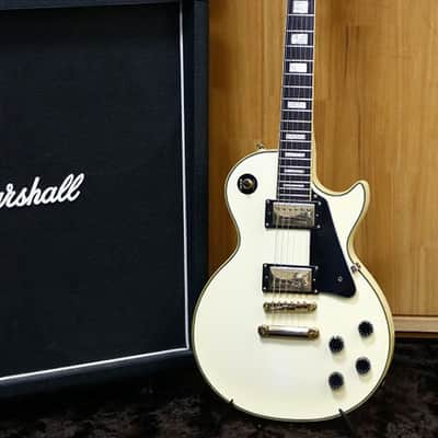 2008 made Epiphone CHINA Les Paul Custom Alpine White Qingdao Made in China image 1