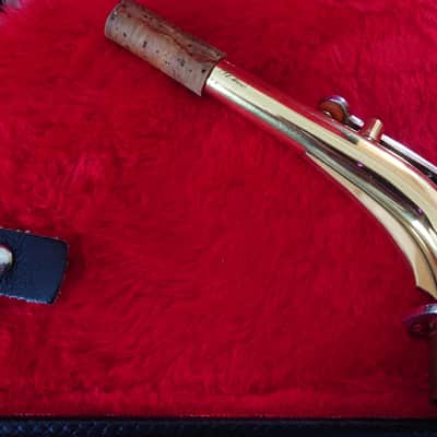 Borgani Vintage Alto Saxophone 1980 - Gold Lacquer with Nickel Silver Keys image 7