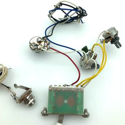 Vintage Fender MIJ 5-Way Stratocaster Wiring Harness - White - 1980’s-90’s image 3