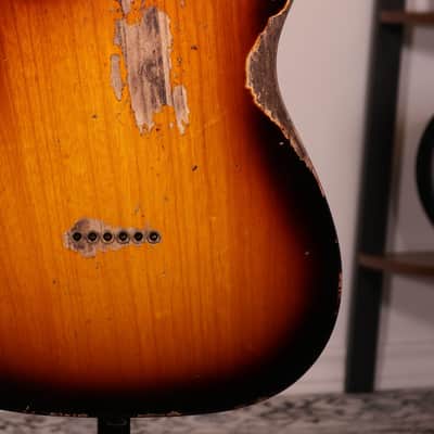 Fender Custom Shop Nocaster 1951 Heavy Relic - Maple Fingerboard, 2-Tone Sunburst image 11