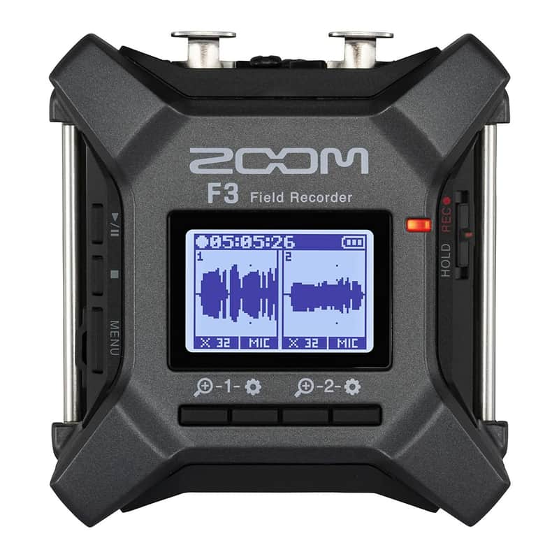 Zoom F3 MultiTrack Handheld Field Recorder with 32-Bit Float Technology image 1
