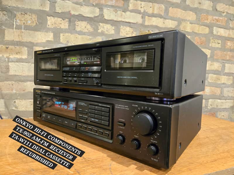 ONKYO TX-902 / TA-W 111 90s - refurbished image 1
