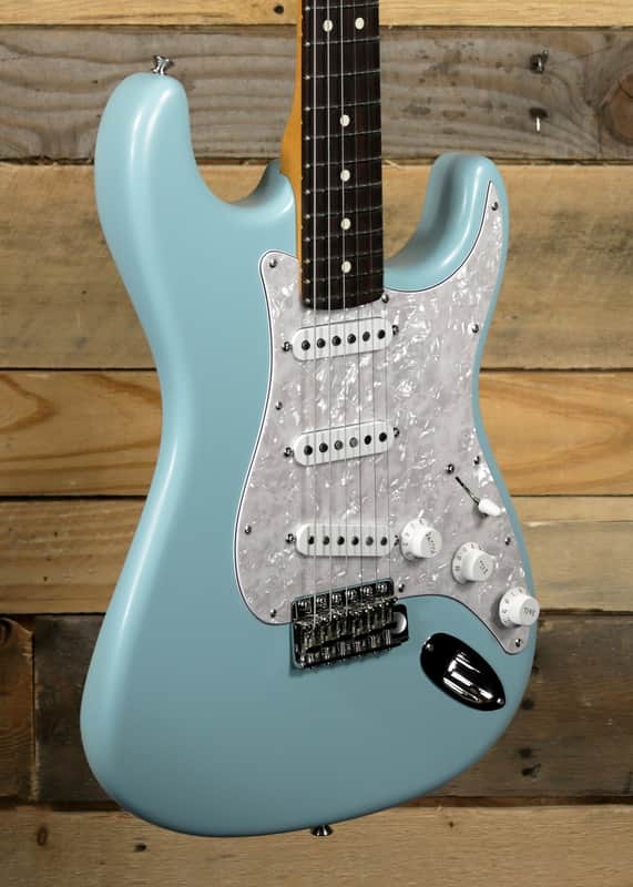 Fender Limited Edition Cory Wong Stratocaster Electric Guitar Daphne Blue w/ Case image 1