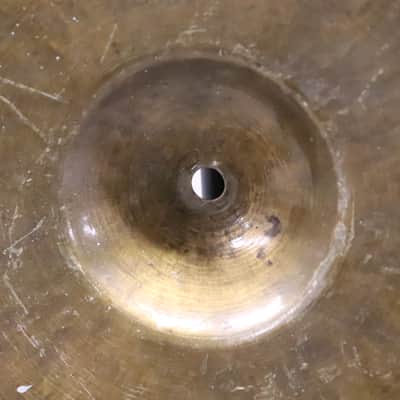 Paiste Super 15" Hi Hat Cymbal Vintage 1950's image 13