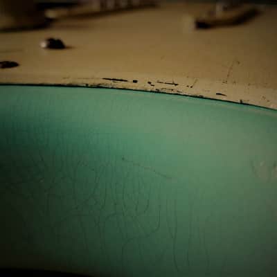 American Fender Stratocaster Relic Nitro Surf Green Custom ShopTexas Specials image 13