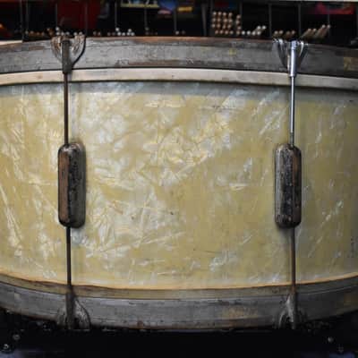 WWII Era Gretsch Defender 11" x 26" Bass Drum image 4