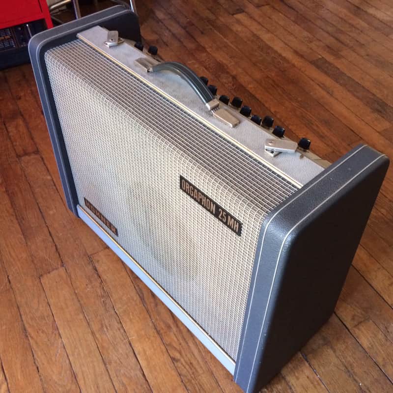 Early Hohner Orgaphon 25 MH 60's Green-Greys image 1