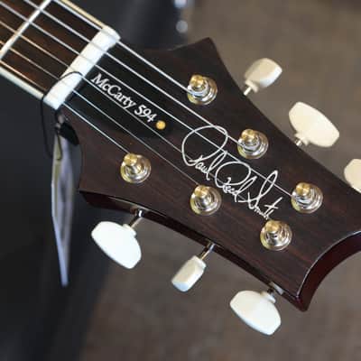 2024 PRS McCarty Singlecut 594 10-Top Electric Guitar Dark Cherry Sunburst + OHSC image 12