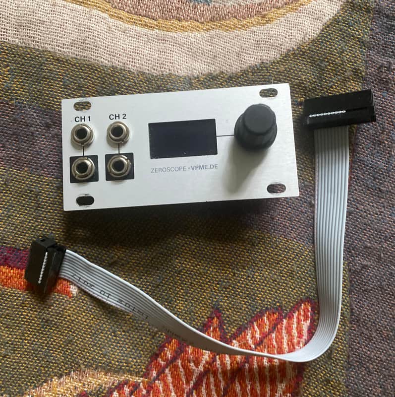 Intellijel Zeroscope 1U Oscilloscope / Tuner Eurorack Synth Module 2019 - Present - White image 1
