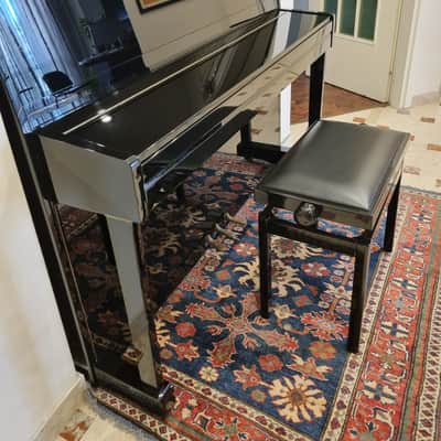 Petrof Fibich 119-II Upright Piano 1999 - Black High Gloss Finish image 10