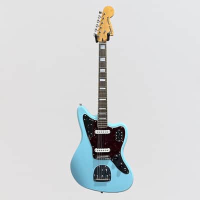Fender Squier Classic Vibe '70s Jaguar FSR Limited-Edition Electric Guitar - Daphne Blue image 6