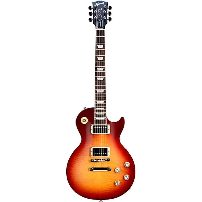 Gibson Les Paul Standard 60s Faded Electric Guitar with Hard Shell Case - Vintage Bourbon Burst - LPS6F01FBNH image 1