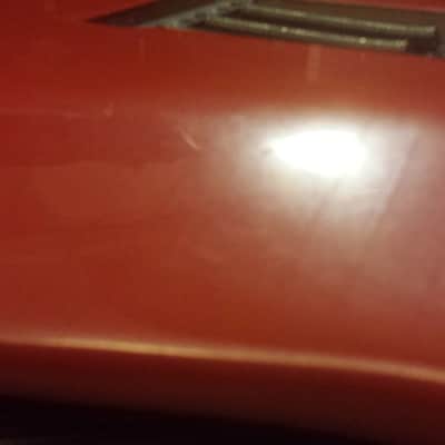 1984 Fender 62 Reissue Stratocaster Fiesta Red image 6