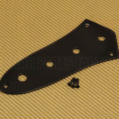 CP-JBI-B Black Mini Pot Control Plate for Jazz Bass