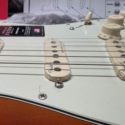 Fender American Ultra Stratocaster BRAND NEW 75th ANNIVERSARY 2021 Model! 3-Tone Sunburst USA Strat Electric Guitar image 10