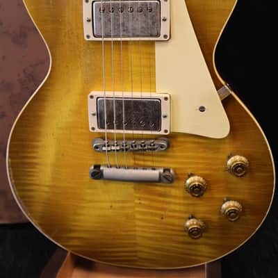 Gibson Murphy Lab 1959 Les Paul Standard Green Lemon Fade Heavy Aged (USED) image 2