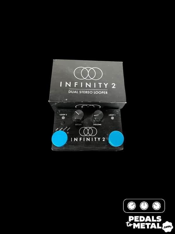 Pigtronix Infinity Looper 2 Double Looper 2020 - Black X13640 image 1