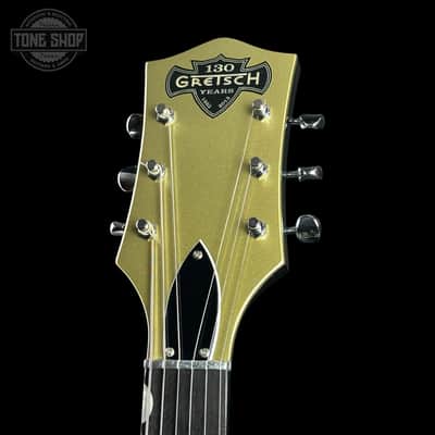 Used 2013 Gretsch Custom Shop Stephen Stern Masterbuilt 130 Anniversary Metallic Gold/Black w/Case TSU24198 image 6