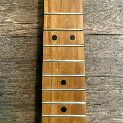 Warmoth Roasted Maple Stratocaster Neck Lic. by Fender image 5