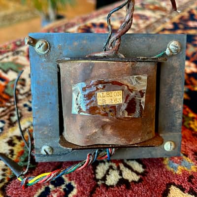 1964 1965 VOX AC30 L "Lightweight" T60 Albion transformers OR163 Mains + OR161 Interstage image 8