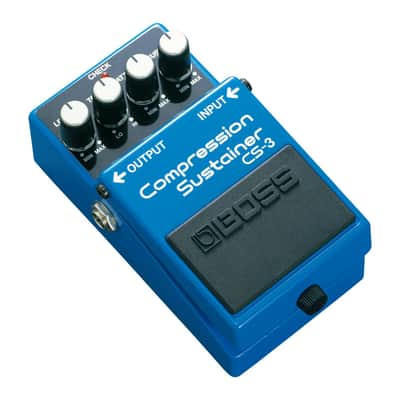 BOSS CS-3 Low-Noise Design Level, Tone, Attack, and Sustain Controls Compressor/Sustainer Pedal for Guitarists and Bassists image 2