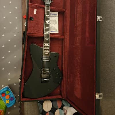 Rare Fernandes Vertigo Elite in Satin Black w/sustainer Pickup image 15