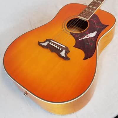 Epiphone DOVE PRO VB ＆ Seymour Duncan PU Epiphone Dove Pro Electro Acoustic Violin Burst 2nd Hand | Rich