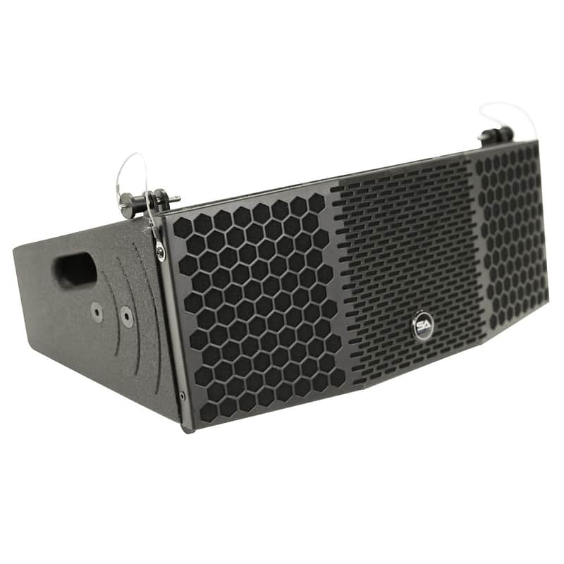 Seismic Audio CLA-2x5 Passive 2x15" 150w Titanium Compression Driver Compact Line Array Speaker image 1